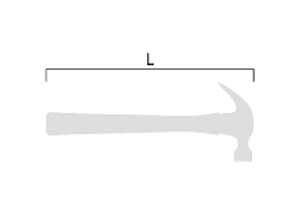 AUSTRALIAN MARTELLO CARPENTIERE CON CALAMITA MANICO LEGNO