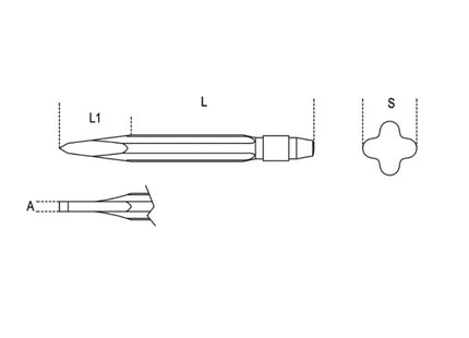 BETA    37 UGNETTO TIPO NERVATO CROMATO