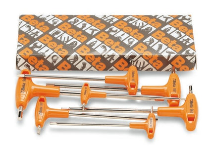 BETA    96T/S5P SERIE 5 CHIAVI MASCHIO ESAGONALI CON IMPUGNATATURA(A24)