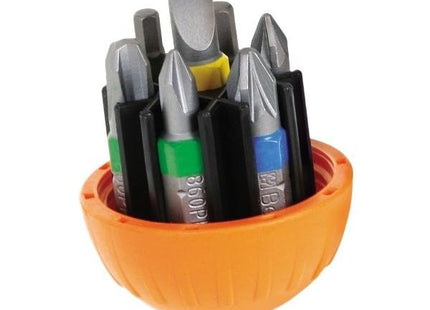 BETA   855P GIRAVITE PORTAINSERTI A CRICCHETTO E 7 INSERTI 1/4"(A2024)