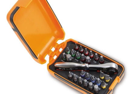BETA   860/C27 SET DI 25 INSERTI BITS CON ACCESSORI DA 1/4"(A2024)