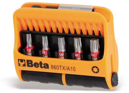 BETA   860TX/A10 SET INSERTI BITS TORX 10 PEZZI DA 1/4"
