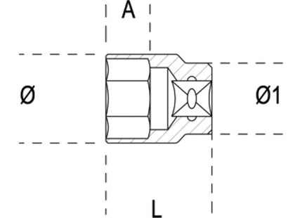 BETA   910B CHIAVE A BUSSOLA A MANO 3/8&quot; POLIGONALE