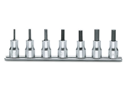 BETA   910PE/SB7 SERIE 7 CHIAVI A BUSSOLA MASCHIO ESAGONALE 3/8"