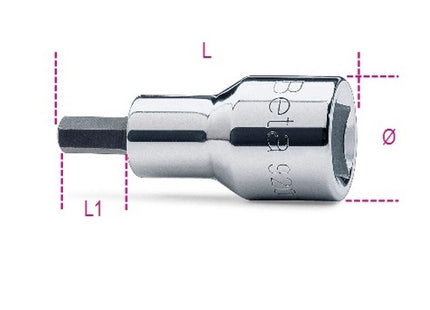 BETA   920PE CHIAVE A BUSSOLA A MANO 1/2&quot; MASCHIO ESAGONALE