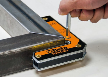 BETA  1860EI SQUADRA MAGNETICA A 90° PER INTERNI E ESTERNI