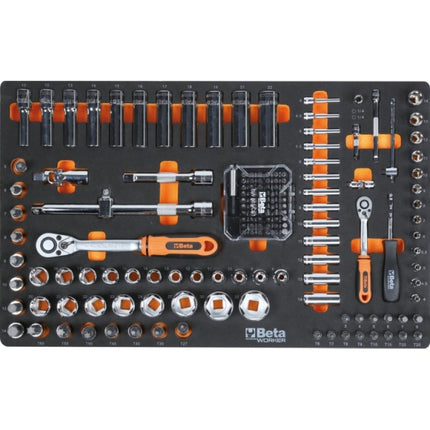 BETA BW2400S 7/E-M CASSETTIERA CON 7 CASSETTI + 309 UTENSILI