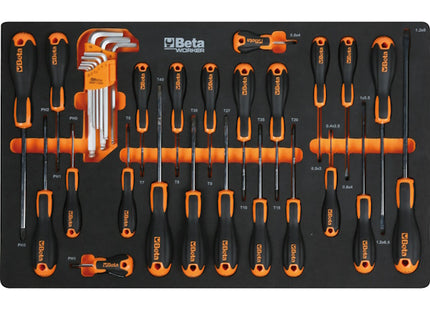 BETA BW2400SG7/I-S CASSETTIERA CON 7 CASSETTI + 235 UTENSILI GRIGIO