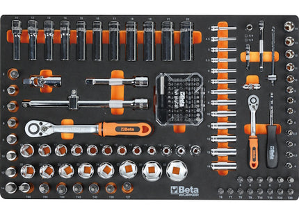 BETA BW2400SG7/I-S CASSETTIERA CON 7 CASSETTI + 235 UTENSILI GRIGIO