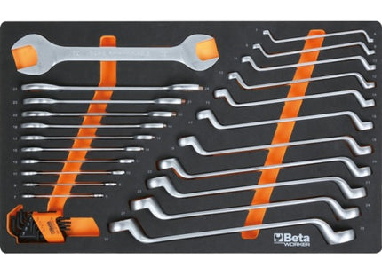 BETA BW2400SXLO9/E-XL CASSETTIERA CON 9 CASSETTI + 487 UTENSILI ARANCIO