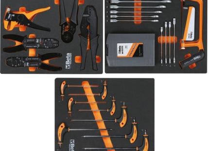 BETA BW2400SXLO9/E-XL CASSETTIERA CON 9 CASSETTI + 487 UTENSILI ARANCIO