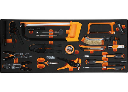 BETA BW2400SXLO9/E-XXL CASSETTIERA CON 9 CASSETTI + 716 UTENSILI ARANCIO