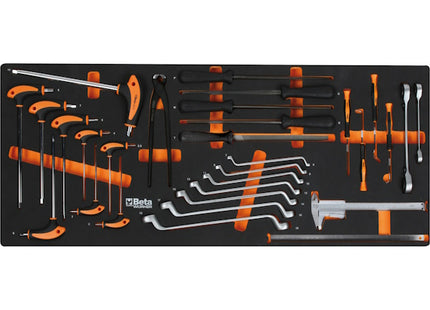 BETA BW2400SXLO9/E-XXL CASSETTIERA CON 9 CASSETTI + 716 UTENSILI ARANCIO