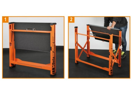 BETA C56PO BANCO DA LAVORO PIEGHEVOLE PIANO LAMIERA E GOMMA(A2024)