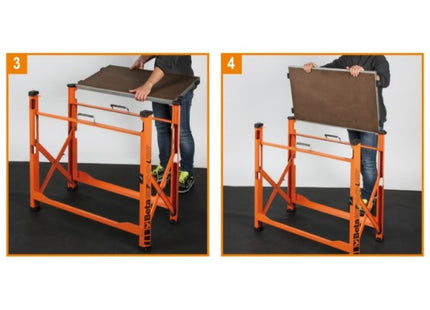 BETA C56PO BANCO DA LAVORO PIEGHEVOLE PIANO LAMIERA E GOMMA(A2024)