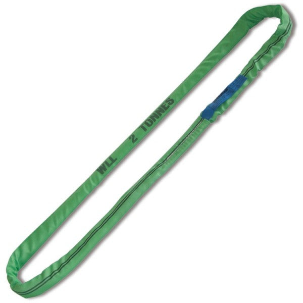 ROBUR FASCIA TONDA PER SOLLEVAMENTO ART.8173 WLL KG2000 COLORE VERDE