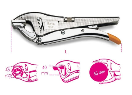 BETA  1050 PINZA AUTOBLOCCANTE A DOPPIA REGOLAZIONE MM220