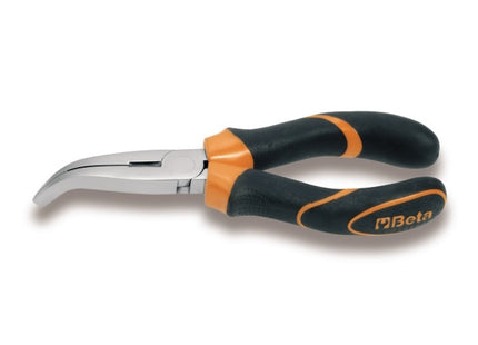 BETA  1164BM PINZA A BECCHI PIATTI LUNGHISSIMI PIEGATI ZIGRINATI