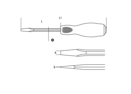 BETA  1241 GIRAVITE A BATTERE PUNTA A TAGLIO