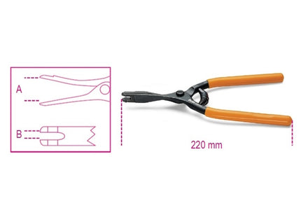 BETA  1471A PINZA PER CAVO FRENO A MANO