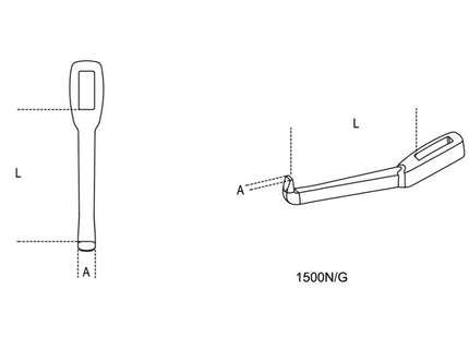 BETA  1500N/G1-2 GRIFFE PER ESTRATTORI ART.1500N