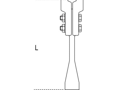 BETA  1500G COPPIA DI GRIFFE TIPO NORMALE PER ART.1500