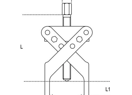 BETA  1508/1 ESTRATTORE A 2 GRIFFE TIPO LEGGERO