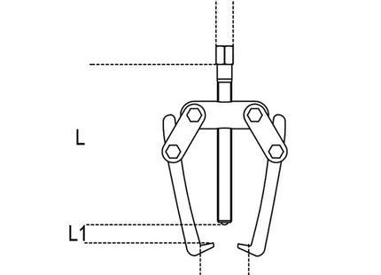 BETA  1515 ESTRATTORE A 2 GRIFFE OSCILLANTI