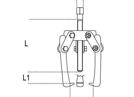 BETA  1516 ESTRATTORE A 3 GRIFFE OSCILLANTI