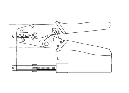 BETA  1606A PINZA PER CAPICORDA A TUBETTO