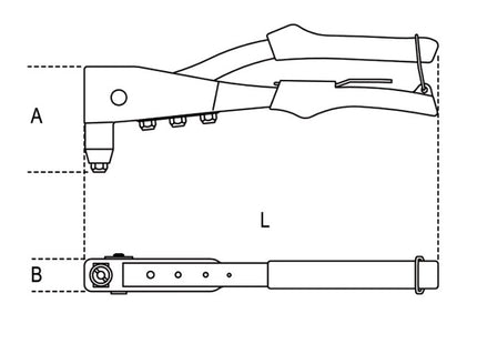 BETA  1741B RIVETTATRICE STANDARD(A2024)*