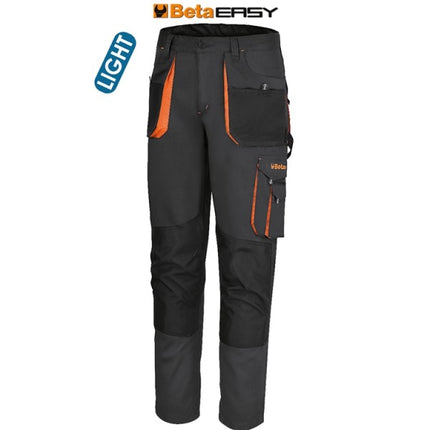 BETA  7860G PANTALONI DA LAVORO EASY TWILL COLORE GRIGIO