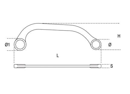 BETA    83 CHIAVE POLIGONALE PER STARTER