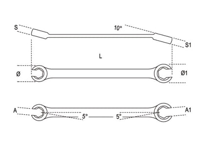 BETA    94 CHIAVE PER RACCORDI TUBI