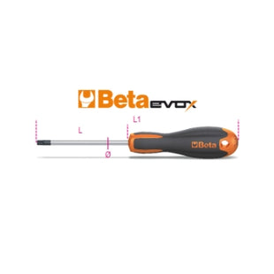 BETA  1207E/TX GIRAVITE PER VITI TORX
