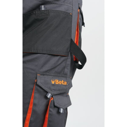 BETA  7860G PANTALONI DA LAVORO EASY TWILL COLORE GRIGIO