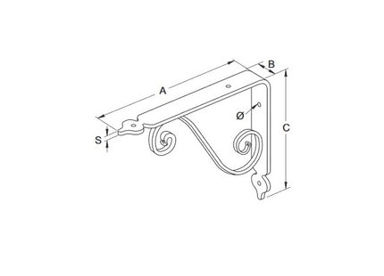 BOLIS REGGIMENSOLA TOSCANIA NERO MARTELLATO