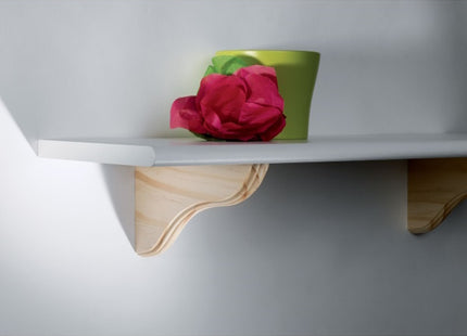 BOLIS REGGIMENSOLA ONDA CM22 IN LEGNO NATURALE PORTATA A COPPIA KG30