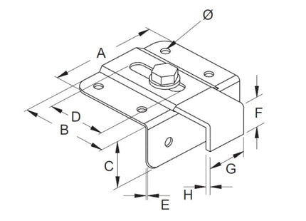 BOLIS ATTACCAGLIA PER PENSILI REGISTRABILE IN ACCIAIO