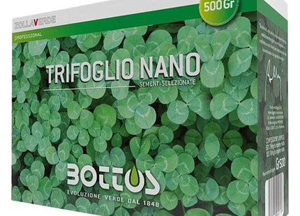 BOTTOS SEMENTI SELEZIONATE DI TRIFOGLIO REPENS NANO SCATOLA DA KG0,5