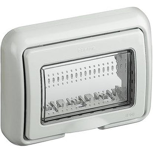 BTICINO IDROBOX COPERCHIO 3 MODULI MATIX COLORE GRIGIO
