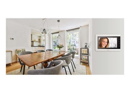 BTICINO VIDEOCITOFONO 7" EASYKIT ESSENTIAL 2 FILI MONOFAMILIARE PLUG-IN