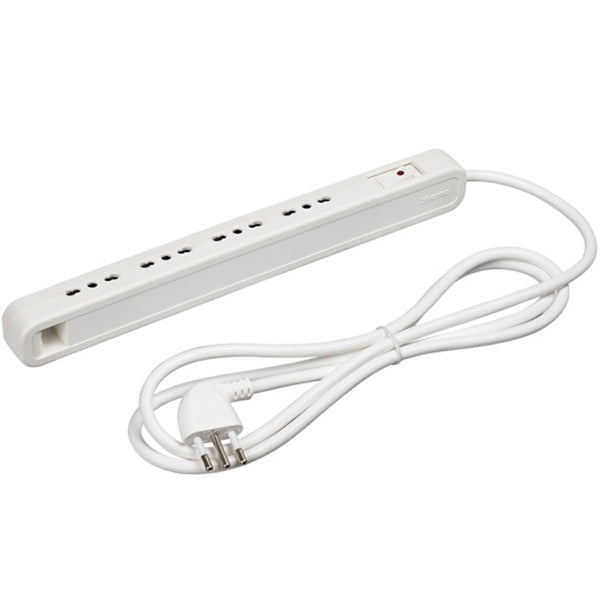 BTICINO MULTIPRESA ULTRASLIM 4 PRESE CAVO DA MT1,5 SPINA 10A