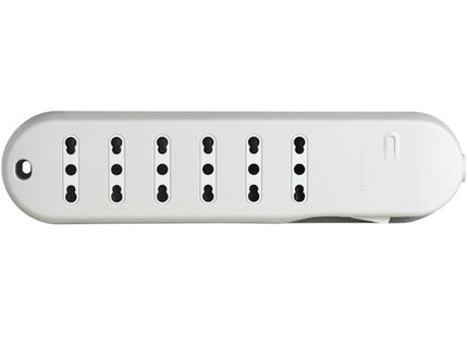 BTICINO MULTIPRESA SLIM6 6 PRESE CAVO DA MT1,5 SPINA 10A BIANCO
