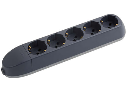 BTICINO MULTIPRESA POKER 5  PRESE SENZA CAVO GRIGIO