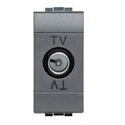 BTICINO LIVINGLIGHT PRESA COASSIALE PASSANTE TV*
