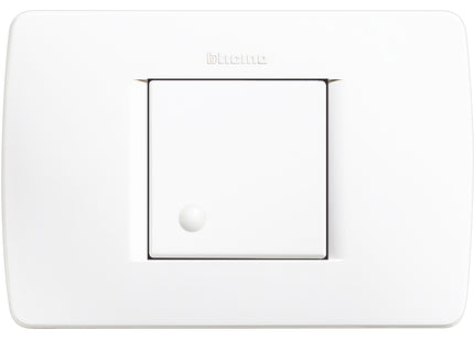 BTICINO LUNA KIT PREMONTATO DEVIATORE 2 MODULI