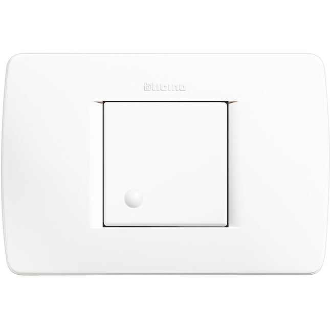 BTICINO LUNA KIT PREMONTATO DEVIATORE 2 MODULI