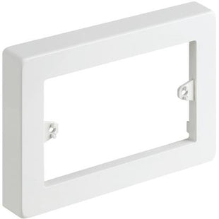 BTICINO OVAL ADATTATORE CANALETTA BIANCO