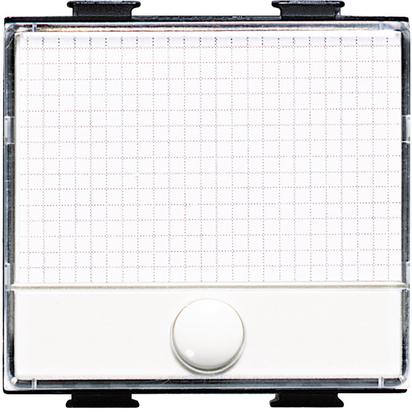 BTICINO MATIX PULSANTE TARGA PORTANOME